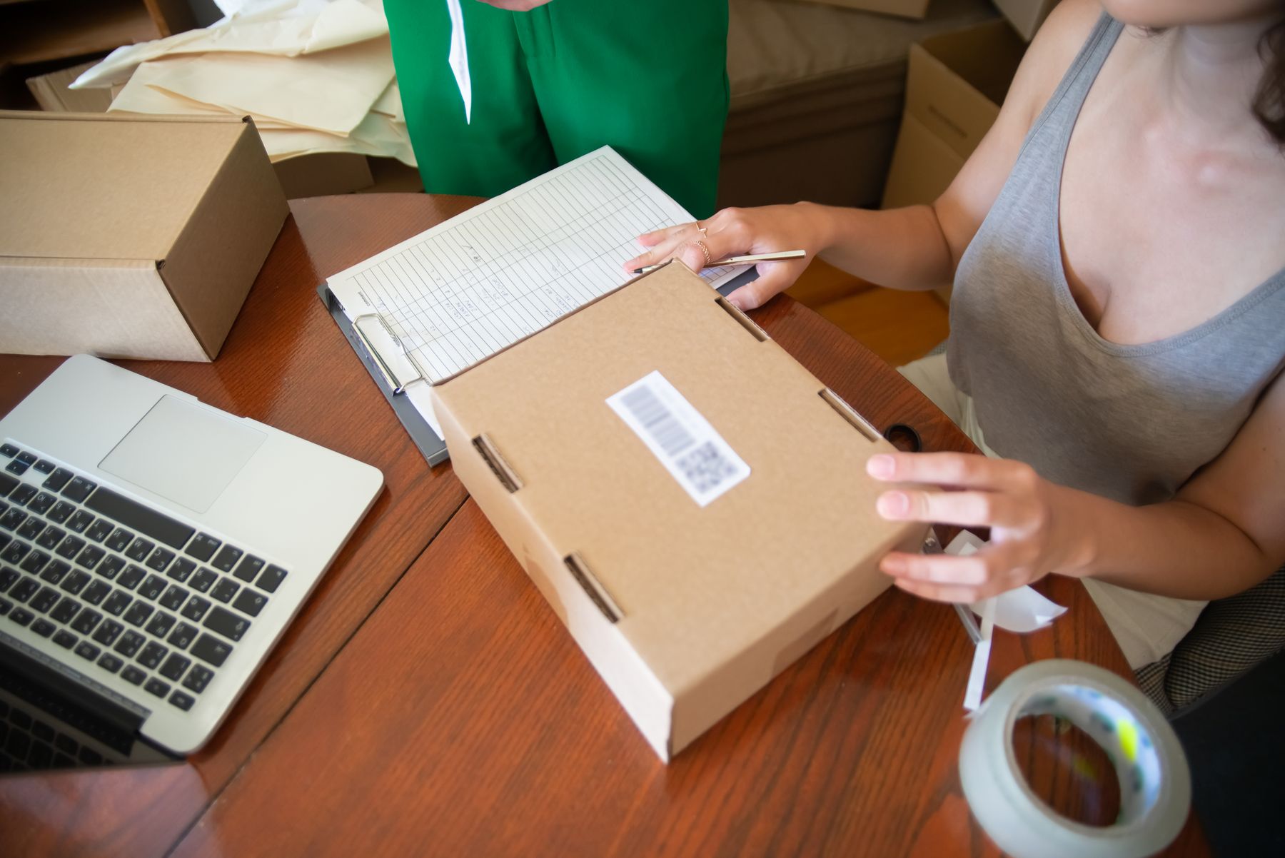 Préparation manuelle de commandes e-commerce